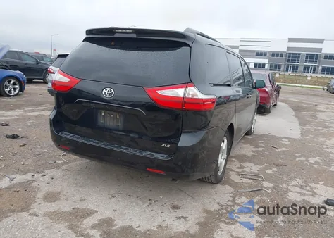 2017 Toyota Sienna Xle Premium 8 Passenger from USA, damaged, VIN 5TDYZ3DC4HS844274